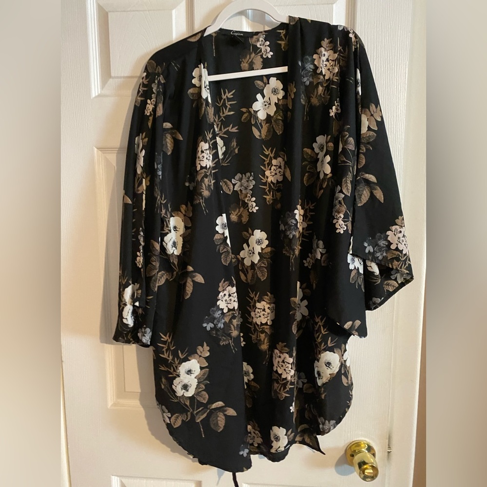 Flowered Kimono